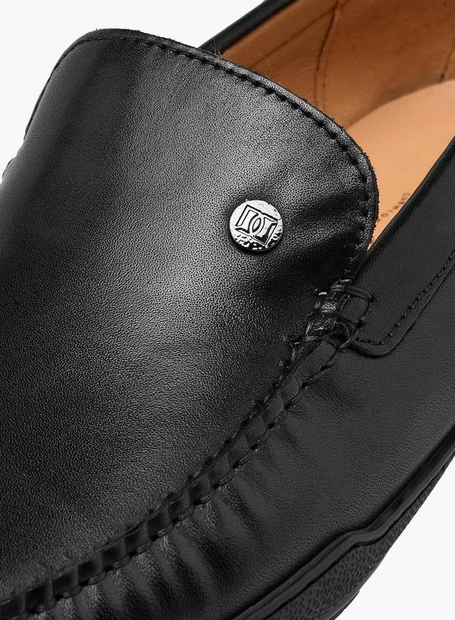 Mens Slip-ons Leather Moccasin by DUCHINI