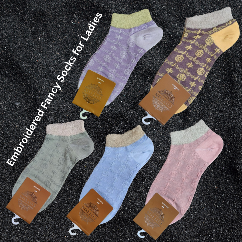 Fancy Socks for Women Pack of 10