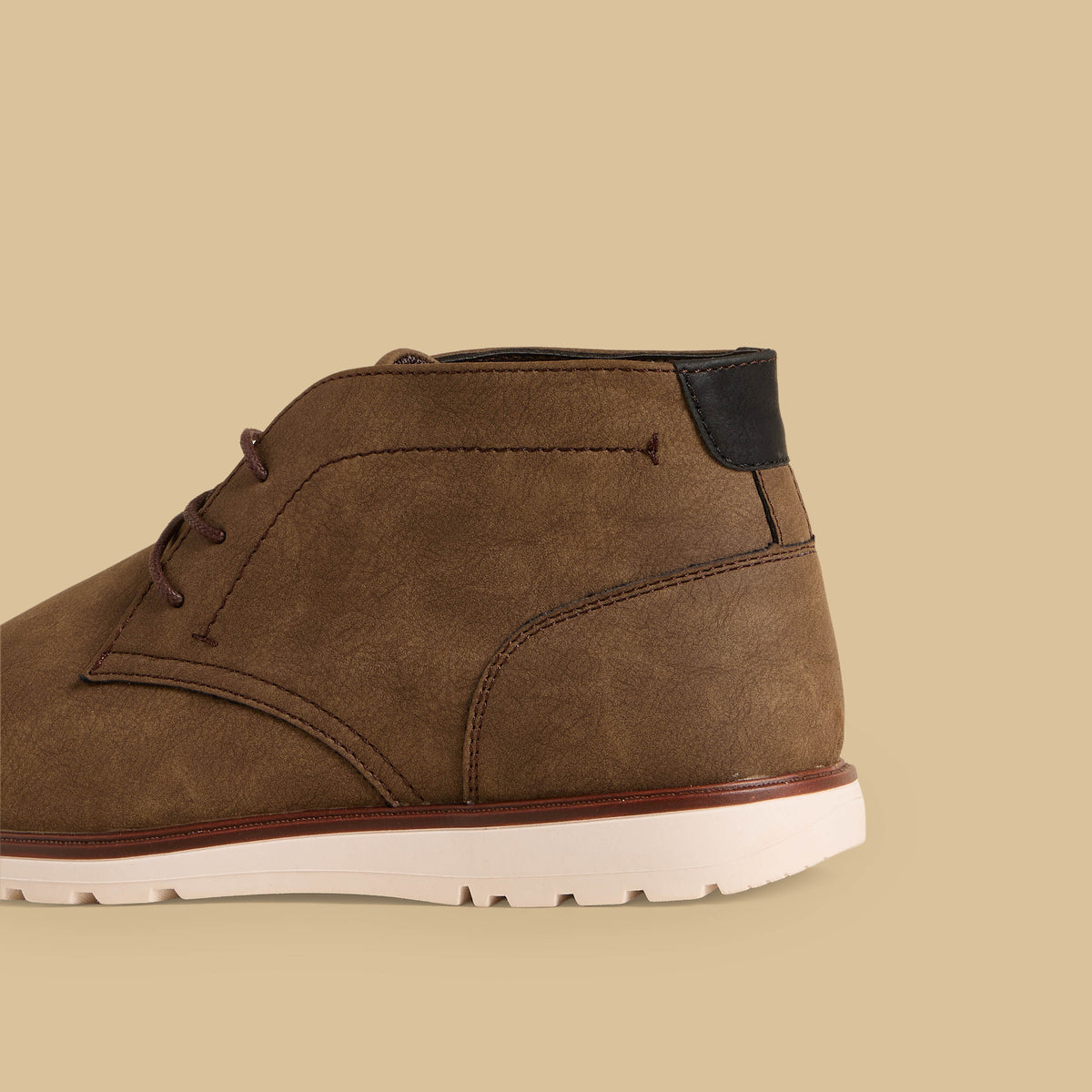 Max Low Cut Boots with Lace-Up Closure Brown for Men - image 5