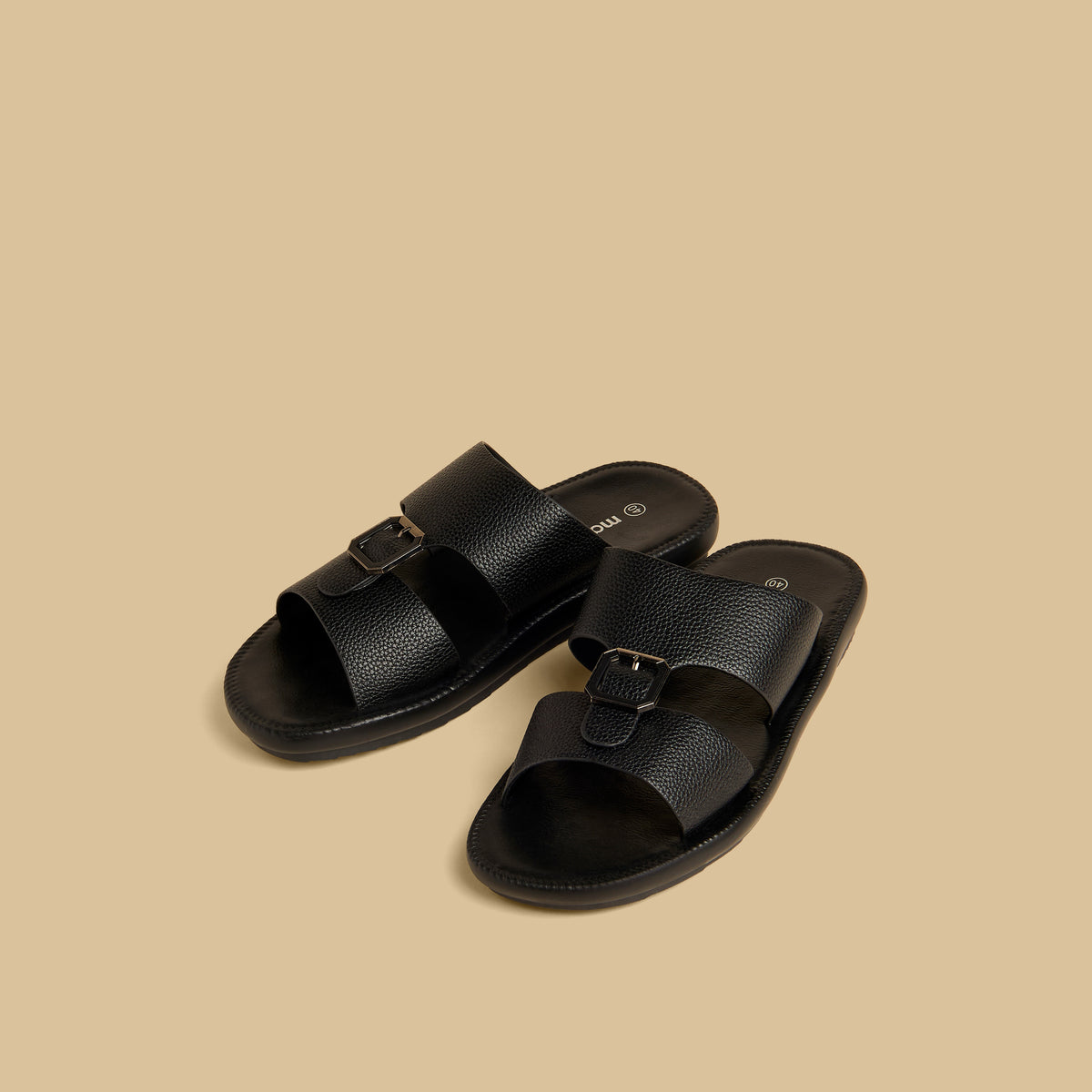 Max Comfort Arabic Sandals Black for Men - image 1