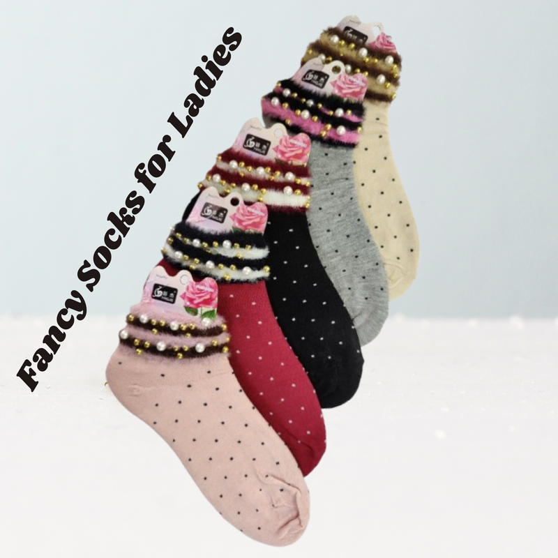 Fancy Socks for Women Pak of 10