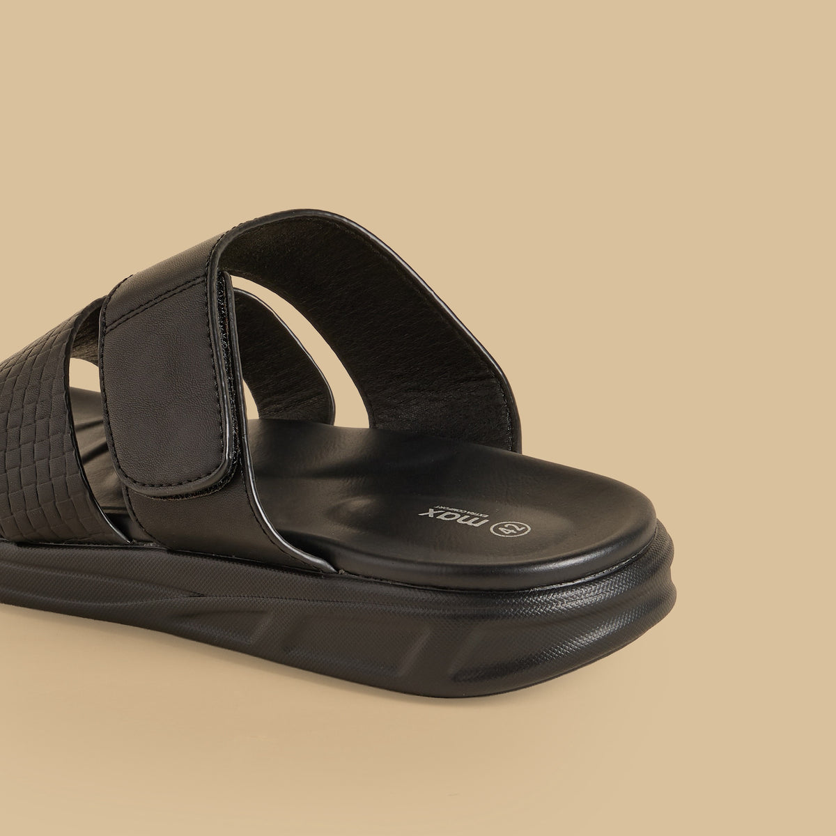 Max Textured Sandals Black for Men - image 5