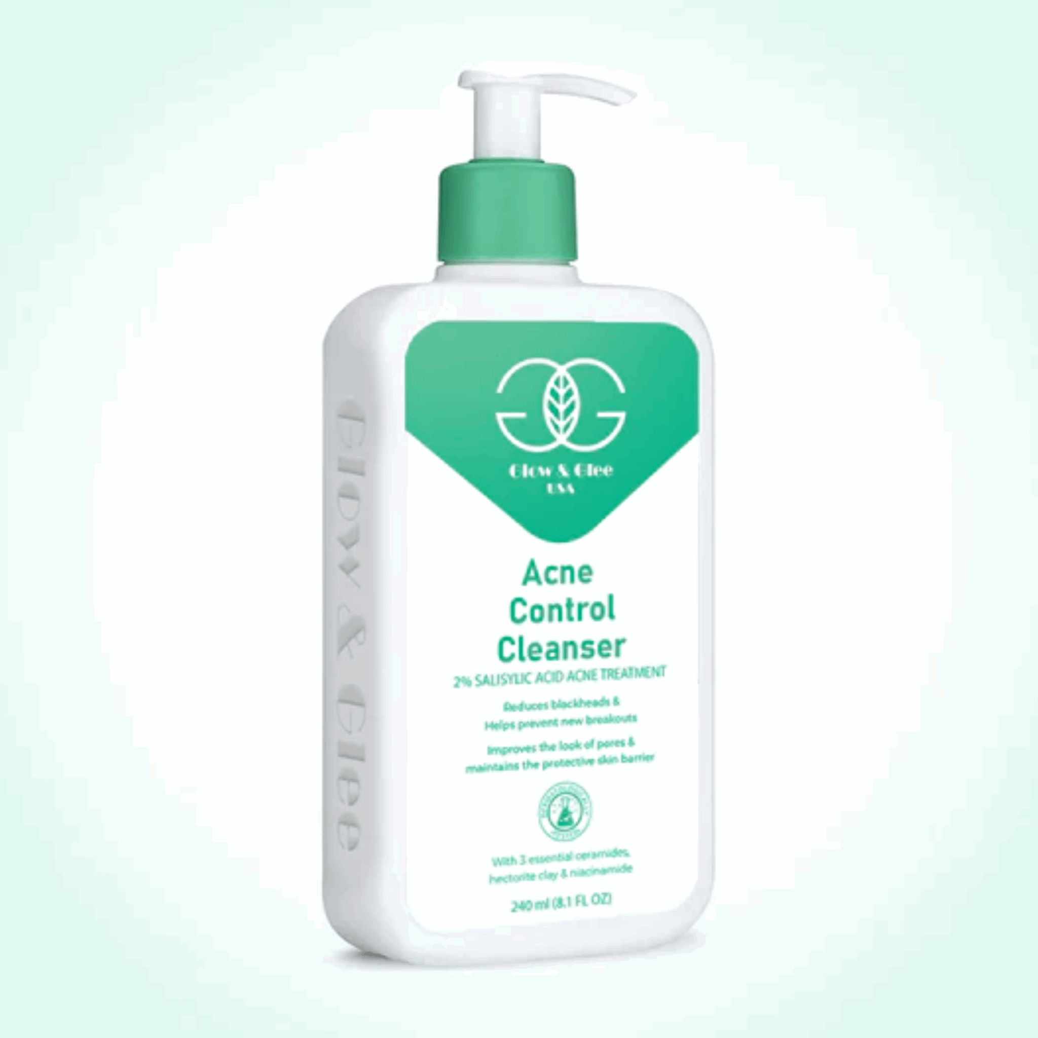 Glow & Glee Acne Control Cleanser 240ml - Jango Mall