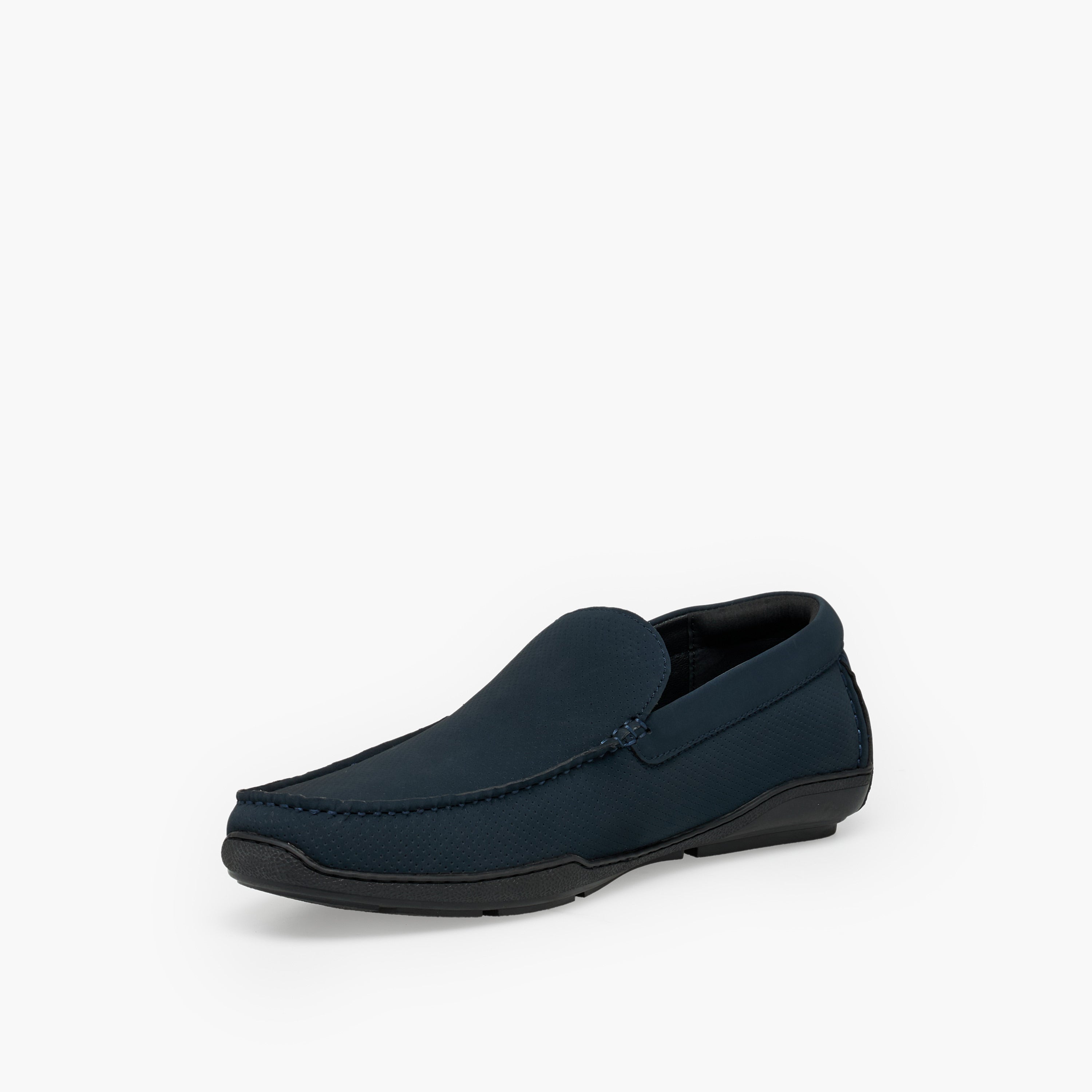 Duchini Men Slip-On Loafers Blue