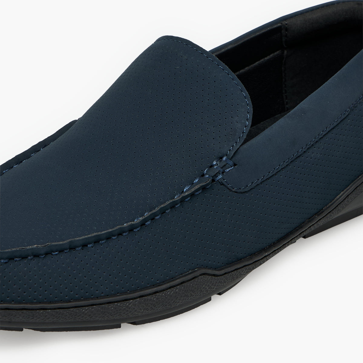 Duchini Men Slip-On Loafers Blue