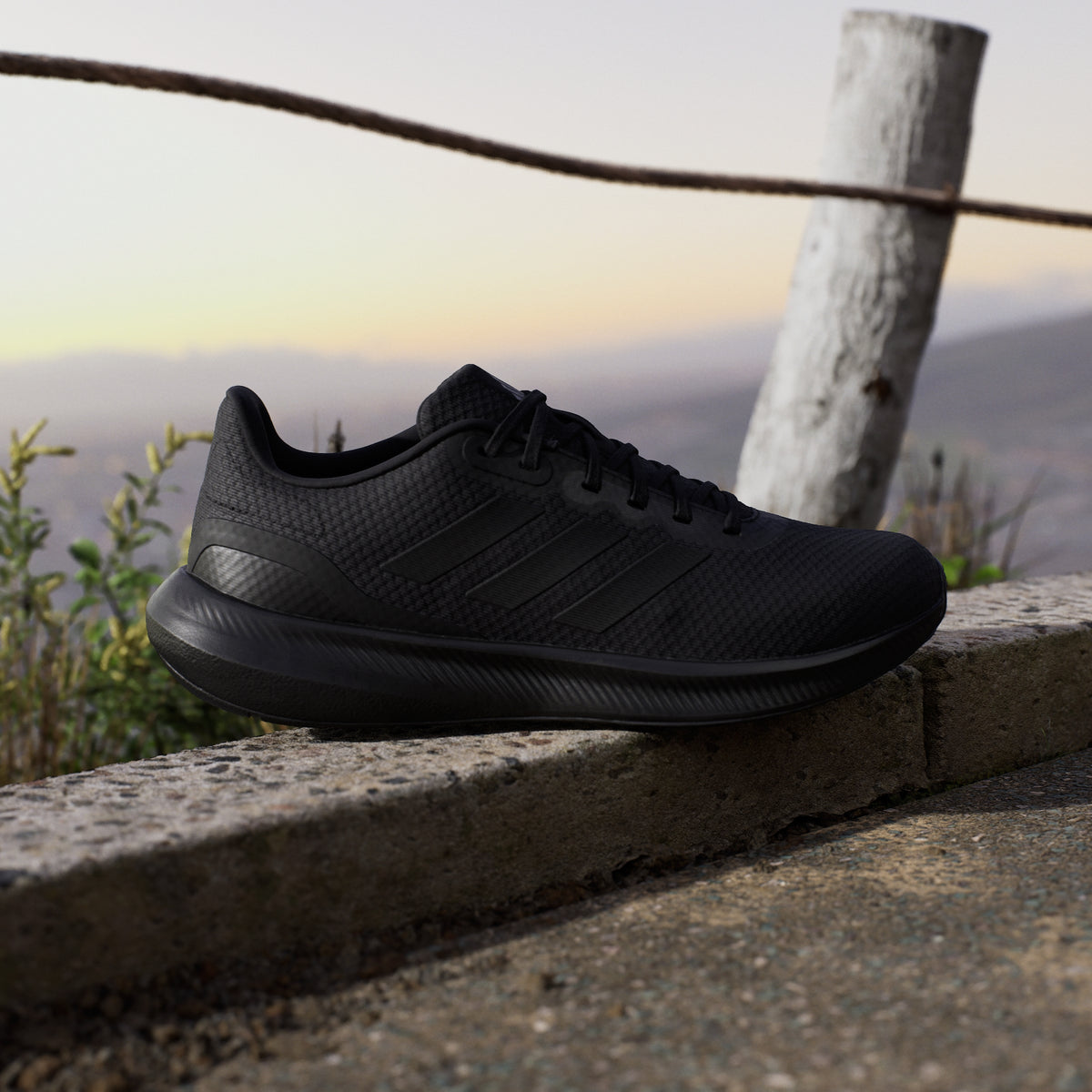 Adidas Runfalcon 3.0 Men's Running Shoes Core Black side