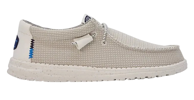 Hey Dude Wally Sport Shoes Cream White