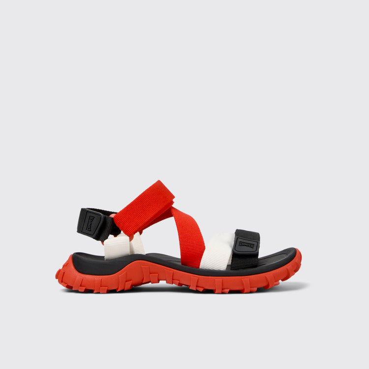 Side view of Drift Trail Sandal Multicolor Recycled PET Sandal for Men.
