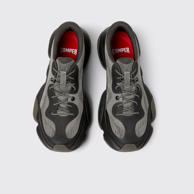 Overhead view of Karst 2 Multicolor Engineered Sneakers for Men.