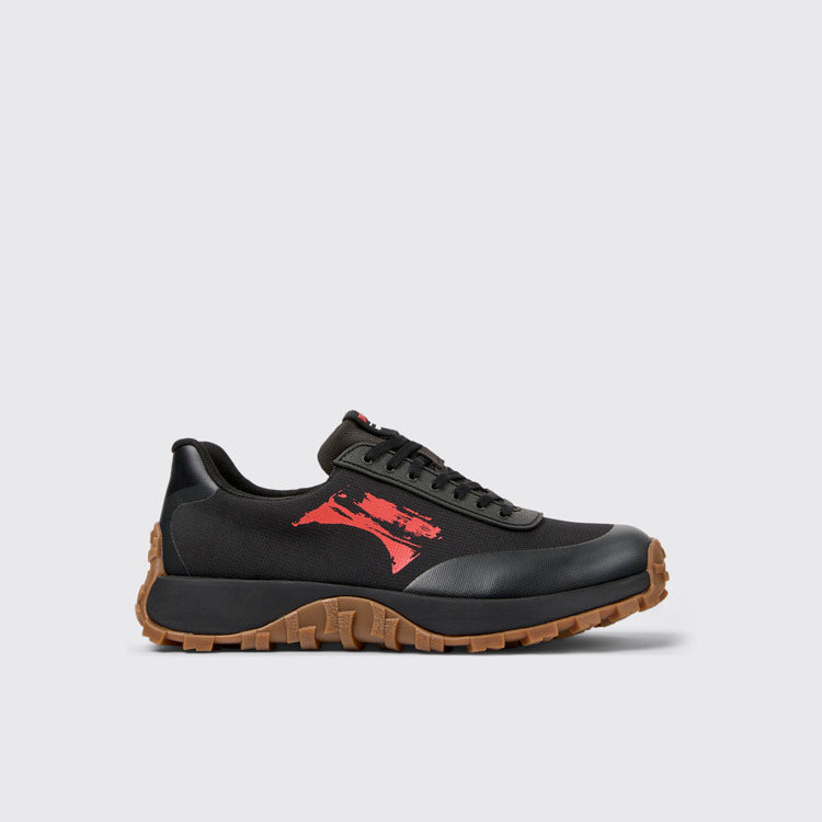Side view of Drift Trail Multicolor Recycled PET and TPU Film Sneakers for Men.