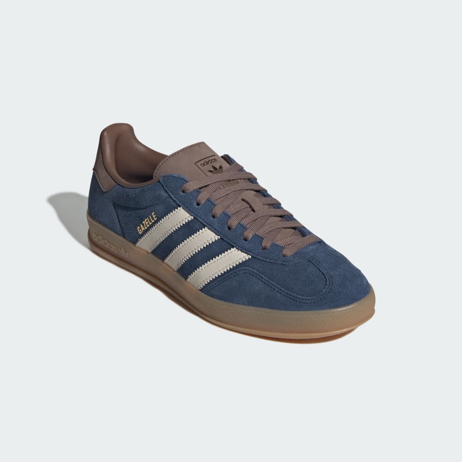 Adidas GAZELLE INDOOR SHOES - Night Indigo / Off White / Earth Strata