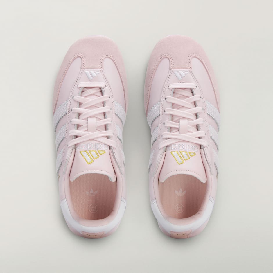 Adidas CLOT Samba By Edison Chen Trainers - Pearl Amethyst / Cloud White / Pearl Amethyst