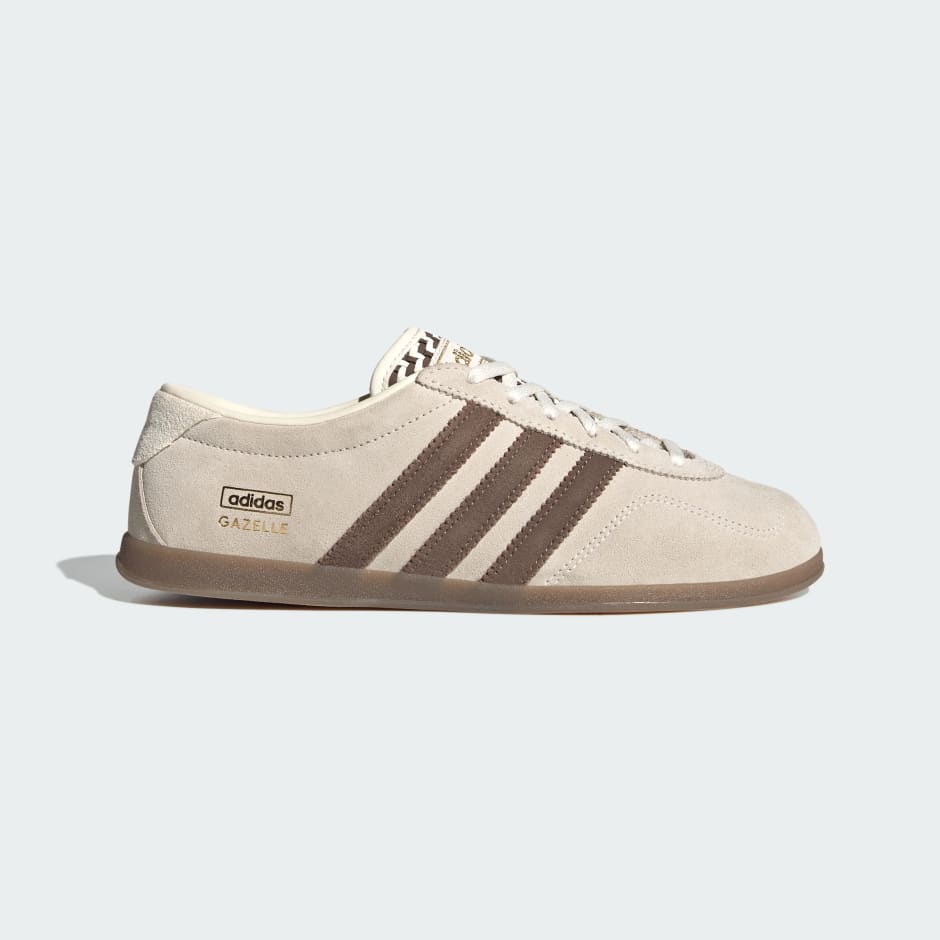 Adidas GAZELLE LO PRO SHOES - Off White / Earth Strata / Gum
