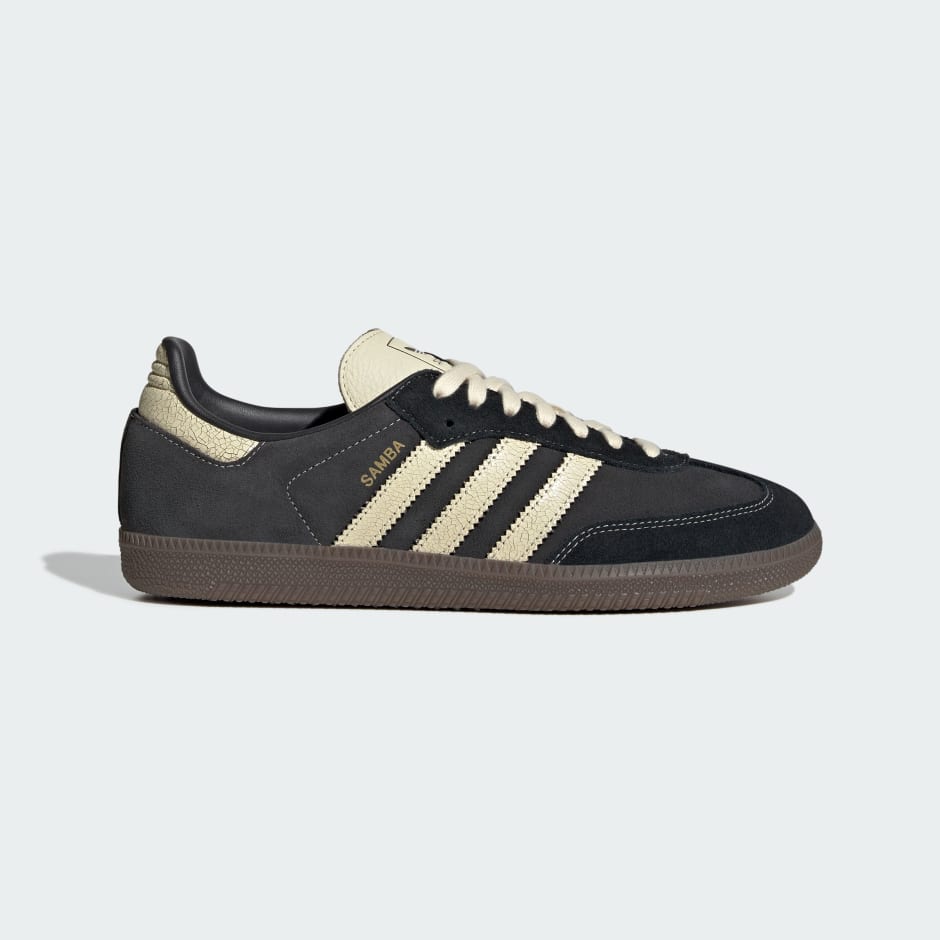 Adidas SAMBA OG SHOES - Carbon / Warm Vanilla / Gum