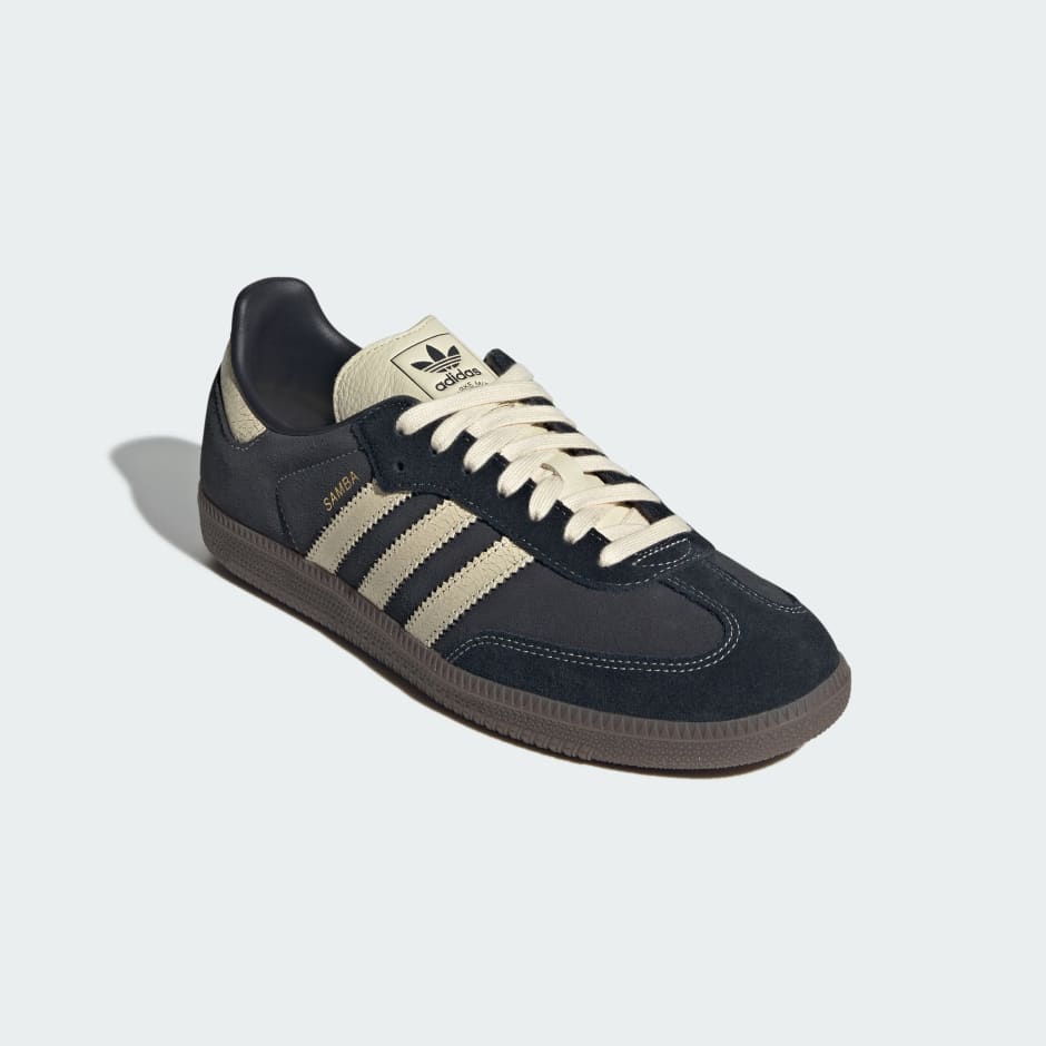 Adidas SAMBA OG SHOES - Carbon / Warm Vanilla / Gum
