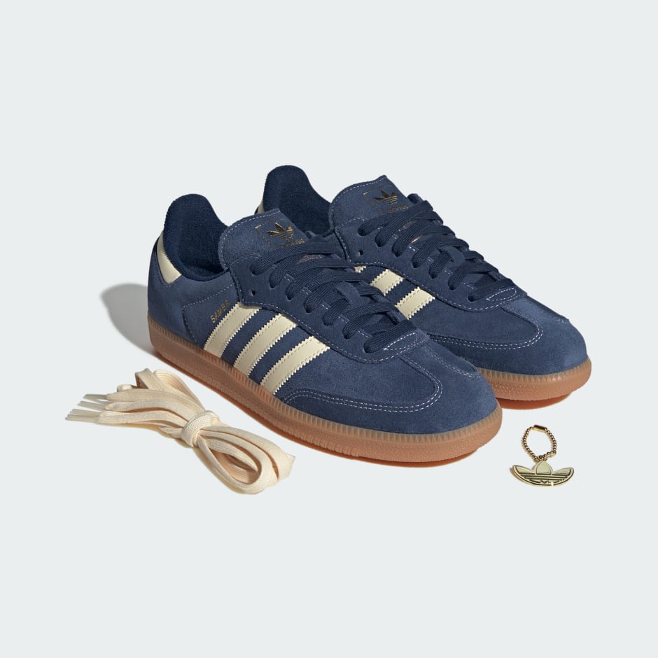 Adidas SAMBA OG SHOES - Night Indigo / Warm Vanilla / Gum