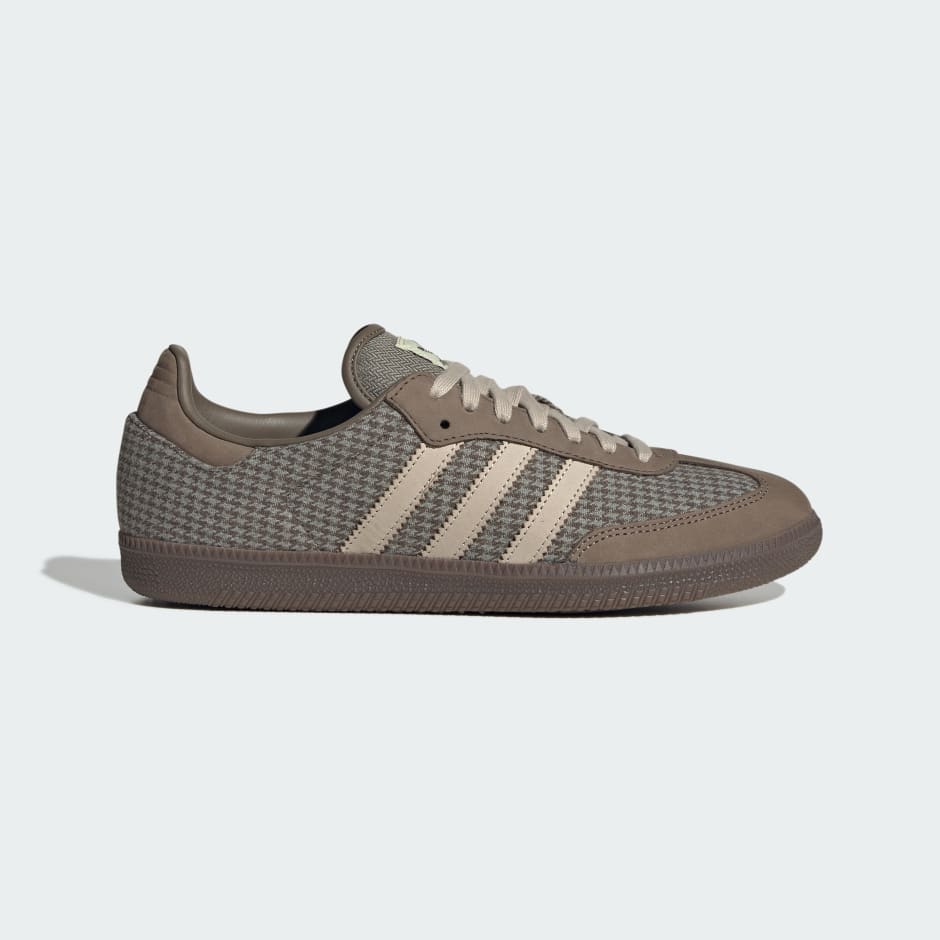 Adidas SAMBA OG SHOES - Blanch Brown / Khaki Three / Silver Pebble