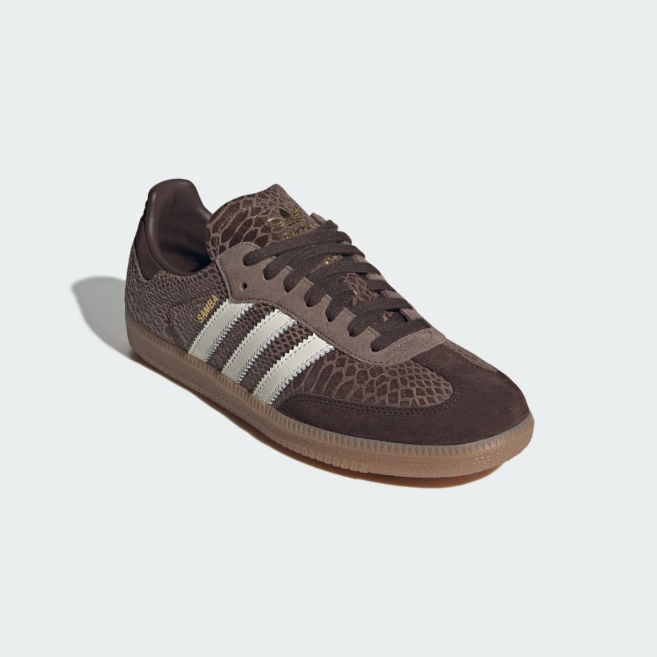 Adidas SAMBA OG SHOES - Earth Strata / Off White / Gum