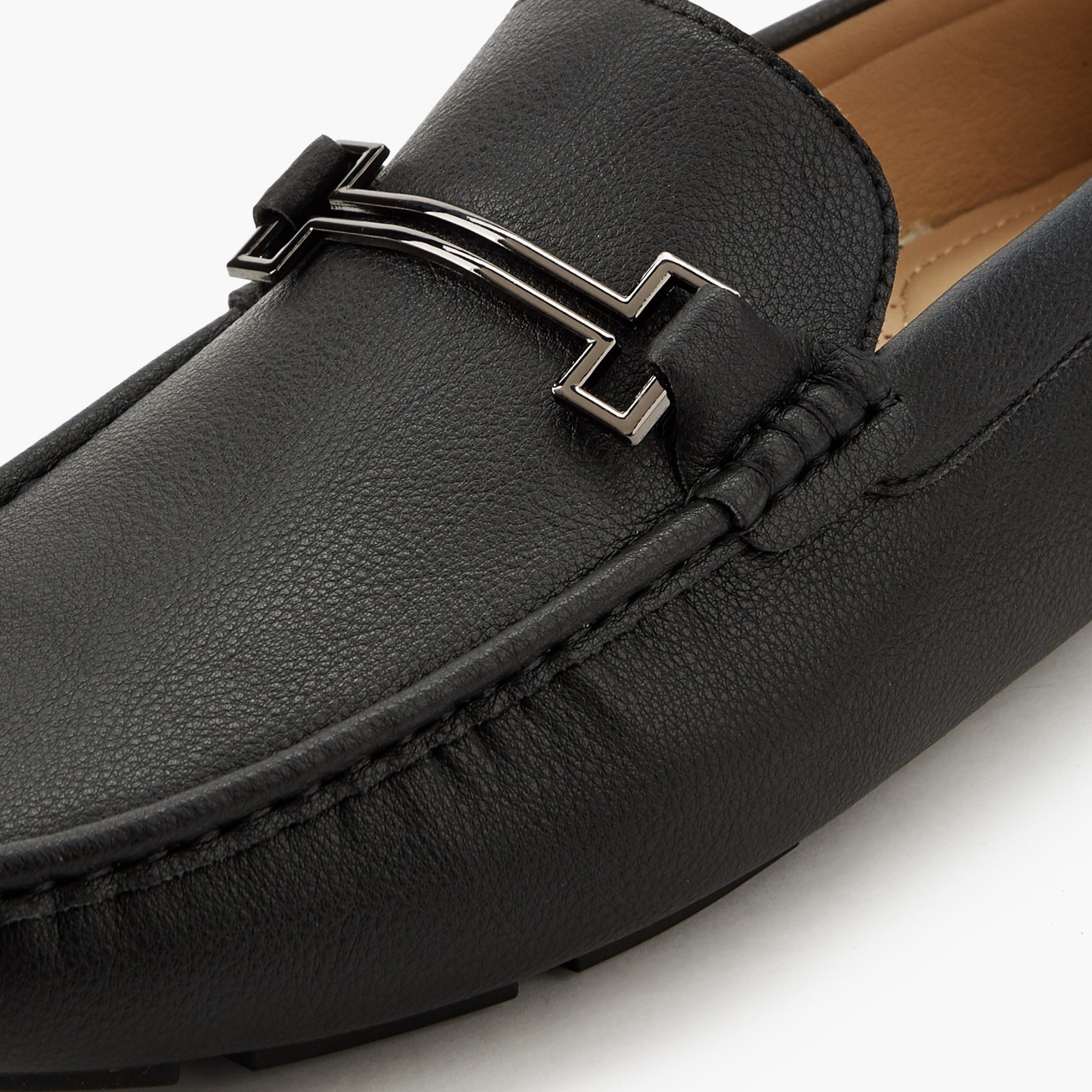 Renzo Ruganni Men Slip-On Loafers Black