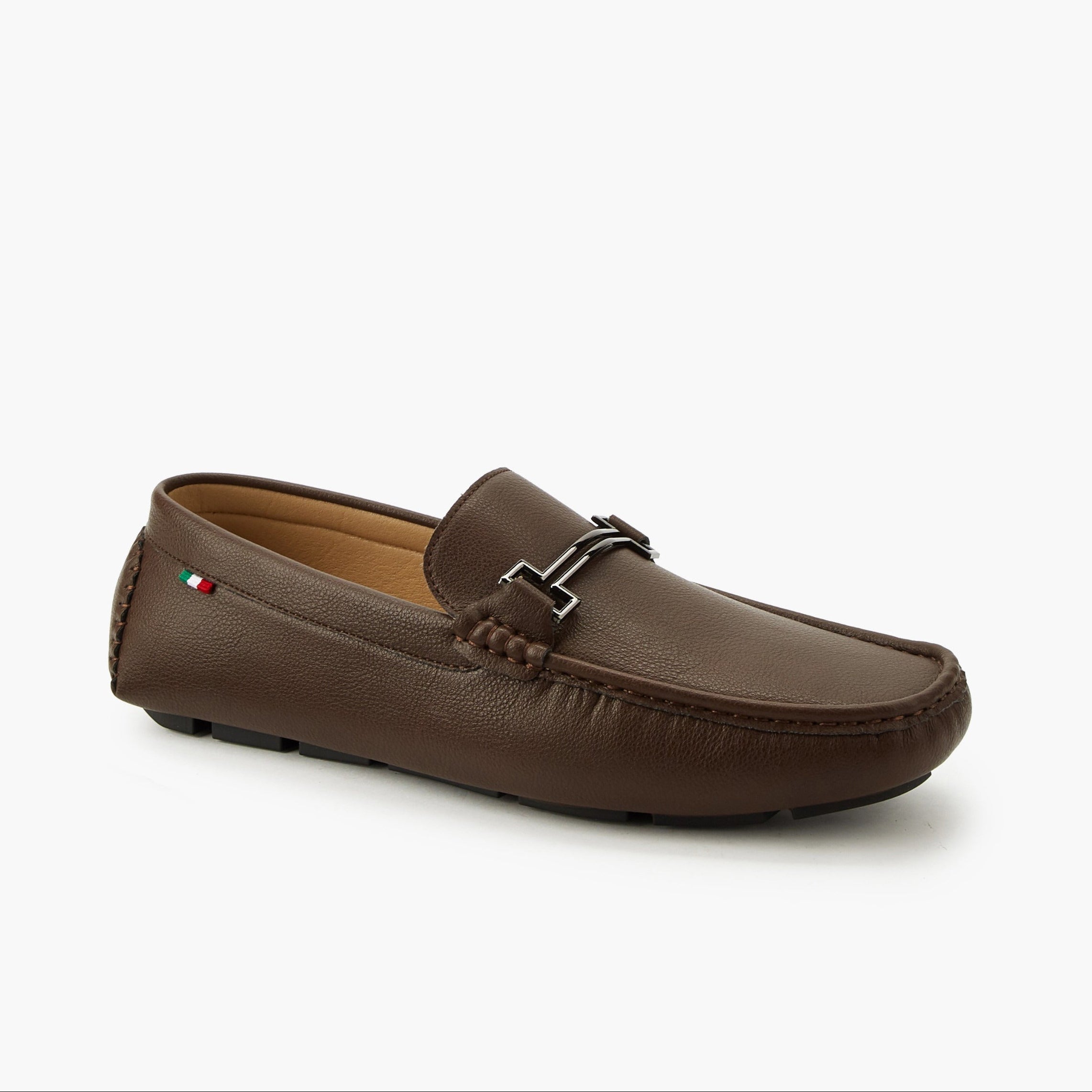 Renzo Ruganni Men Slip-On Loafers Brown
