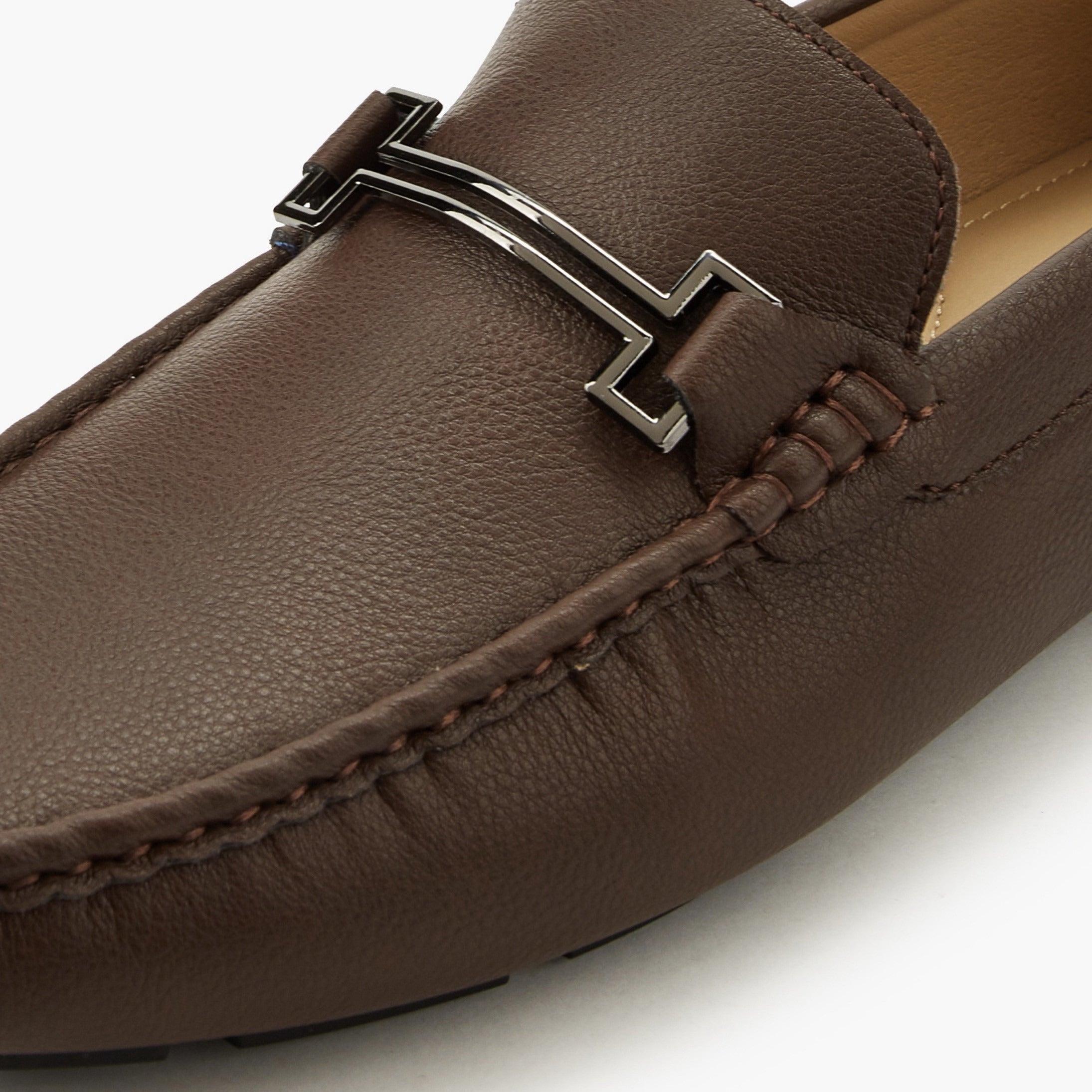 Renzo Ruganni Men Slip-On Loafers Brown