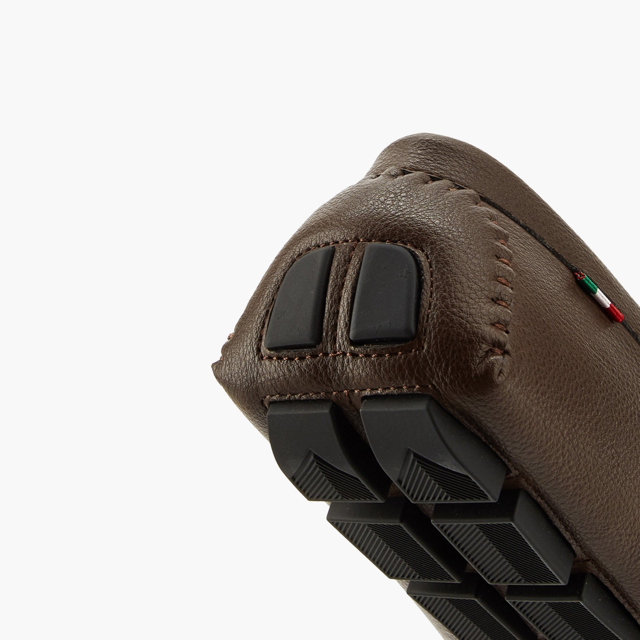 Renzo Ruganni Men Slip-On Loafers Brown