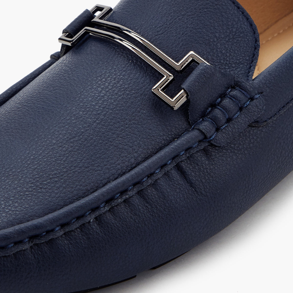 Renzo Ruganni Men Slip-On Loafers Blue