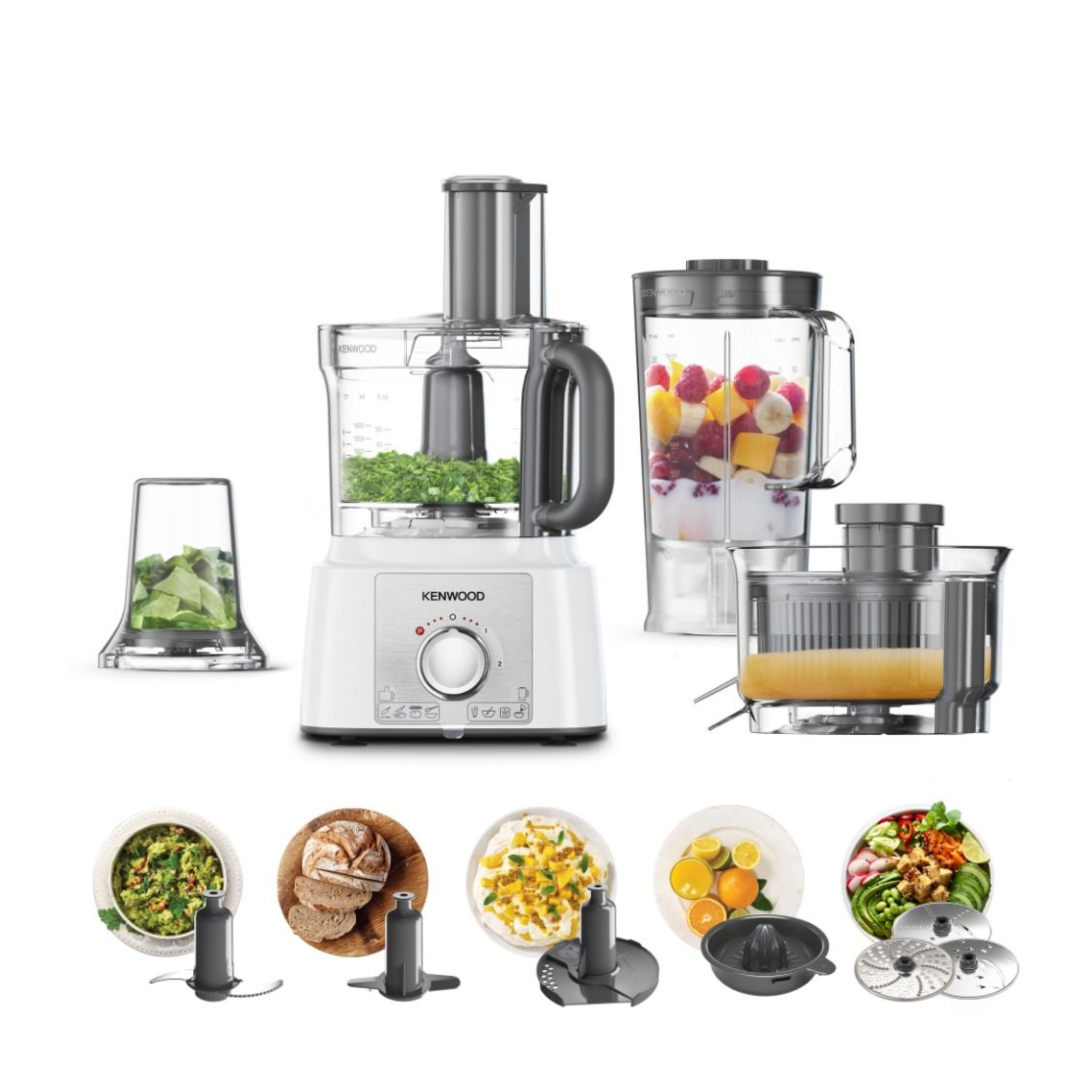 Kenwood Food Processor FDP65.750WH - Jango Mall