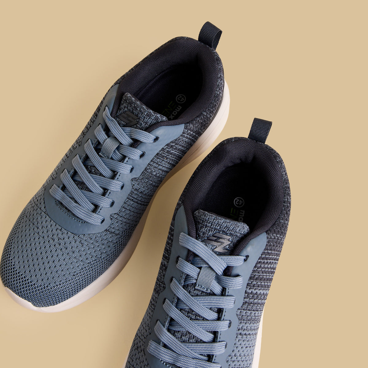 Max Flyknit Lace-Up Sports Shoes Blue for Men - image 2