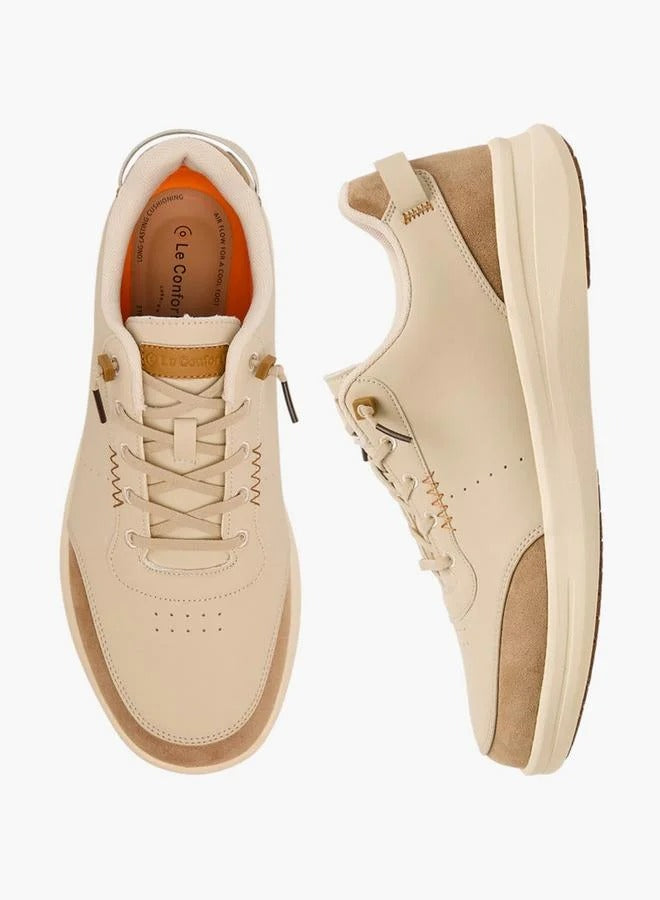 Le Confort Lace-up Sneakers Beige