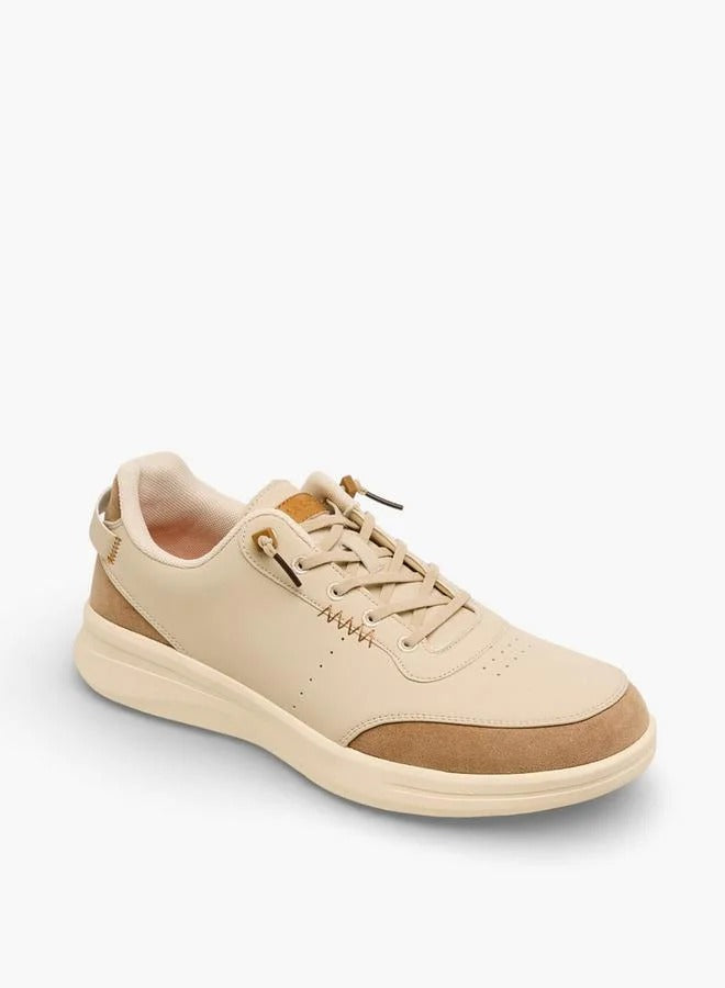 Le Confort Lace-up Sneakers Beige