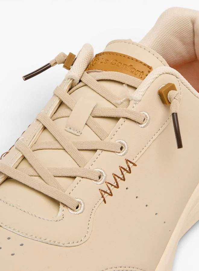 Le Confort Lace-up Sneakers Beige