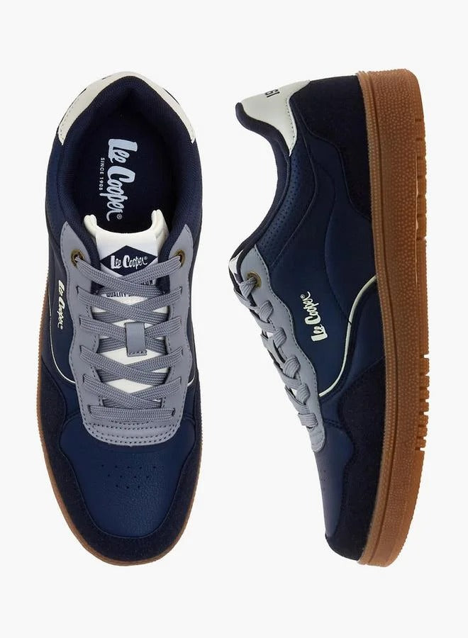 Lee Cooper Perforated Ortholite Sneaker Blue