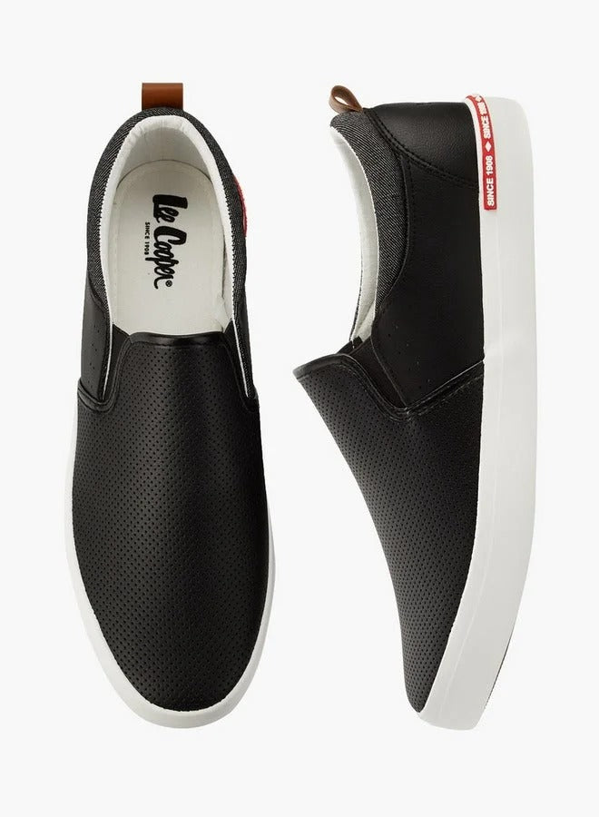Mens Perforated Loafers by Lee Cooper