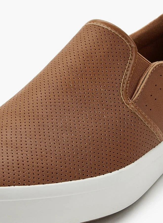 Mens Perforated Loafers by Lee Cooper