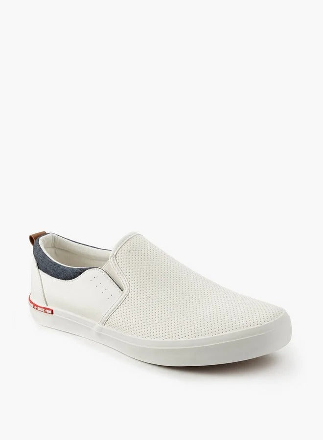 Mens Perforated Loafers by Lee Cooper