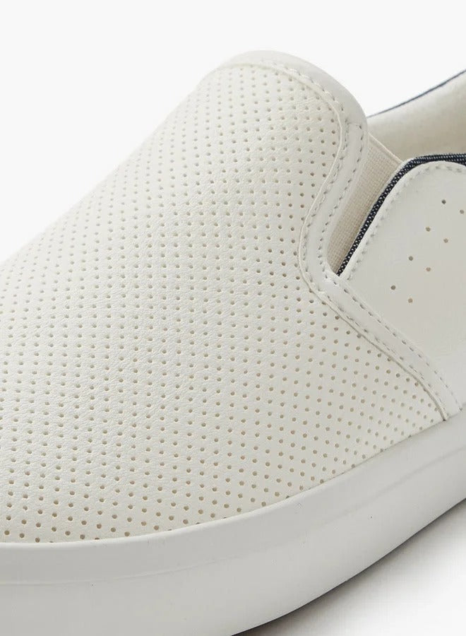 Mens Perforated Loafers by Lee Cooper