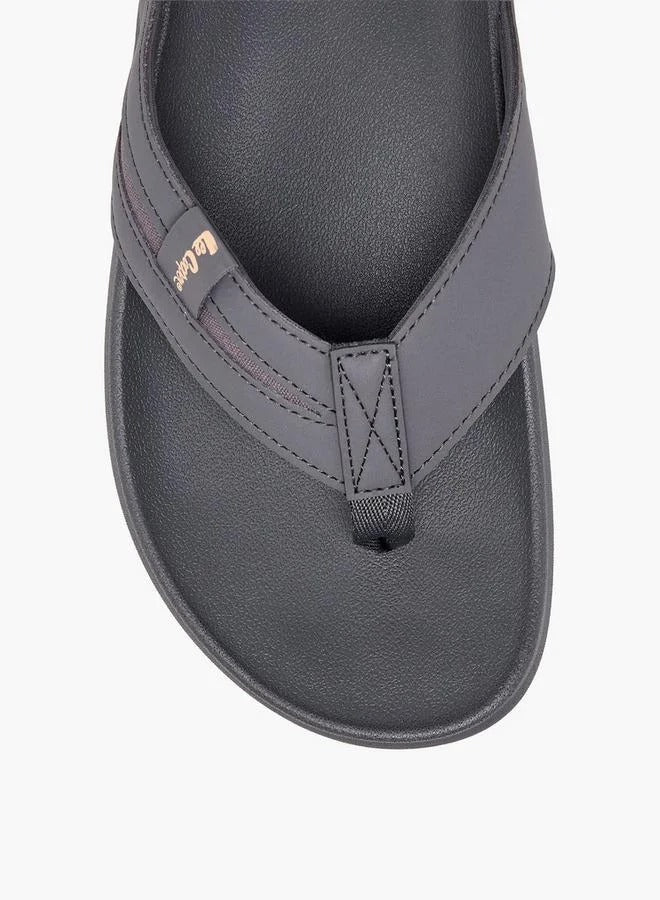 Lee Cooper Solid Flip Flops Men