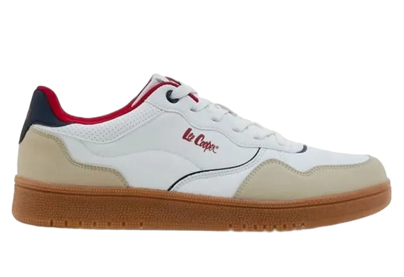 Lee Cooper Perforated Ortholite Sneaker White