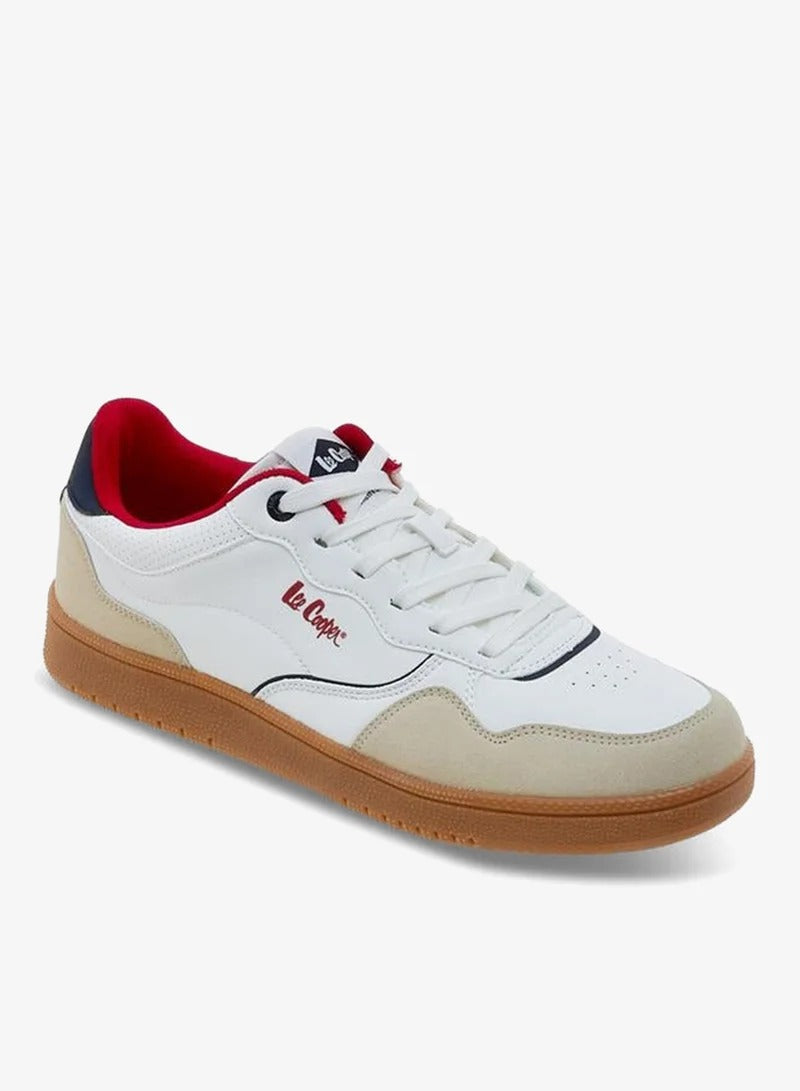 Lee Cooper Perforated Ortholite Sneaker White