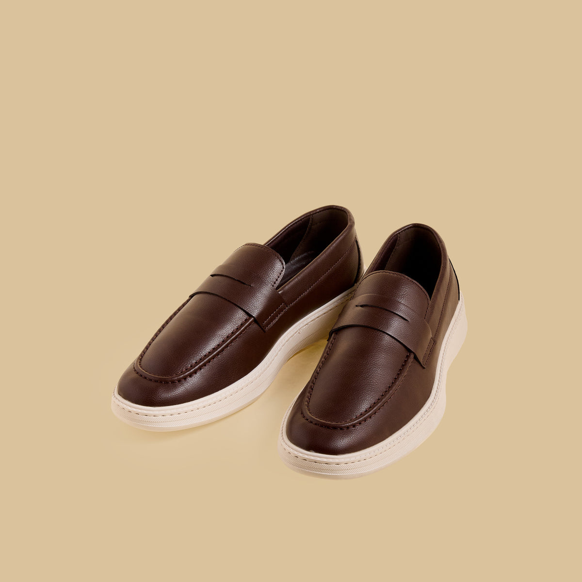 Max Plain Slip-On Sneakers Brown for Men - image 2