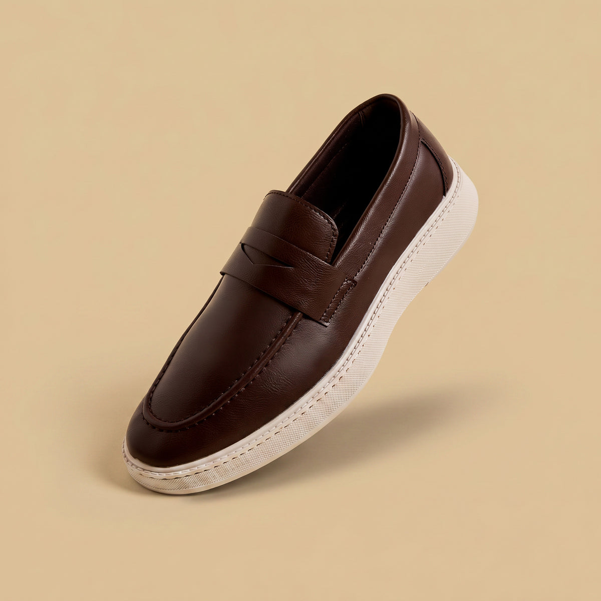 Max Plain Slip-On Sneakers Brown for Men - image 1