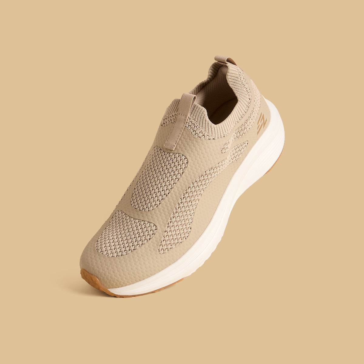 Max Textured Slip-On Shoes Beige for Men - image 1