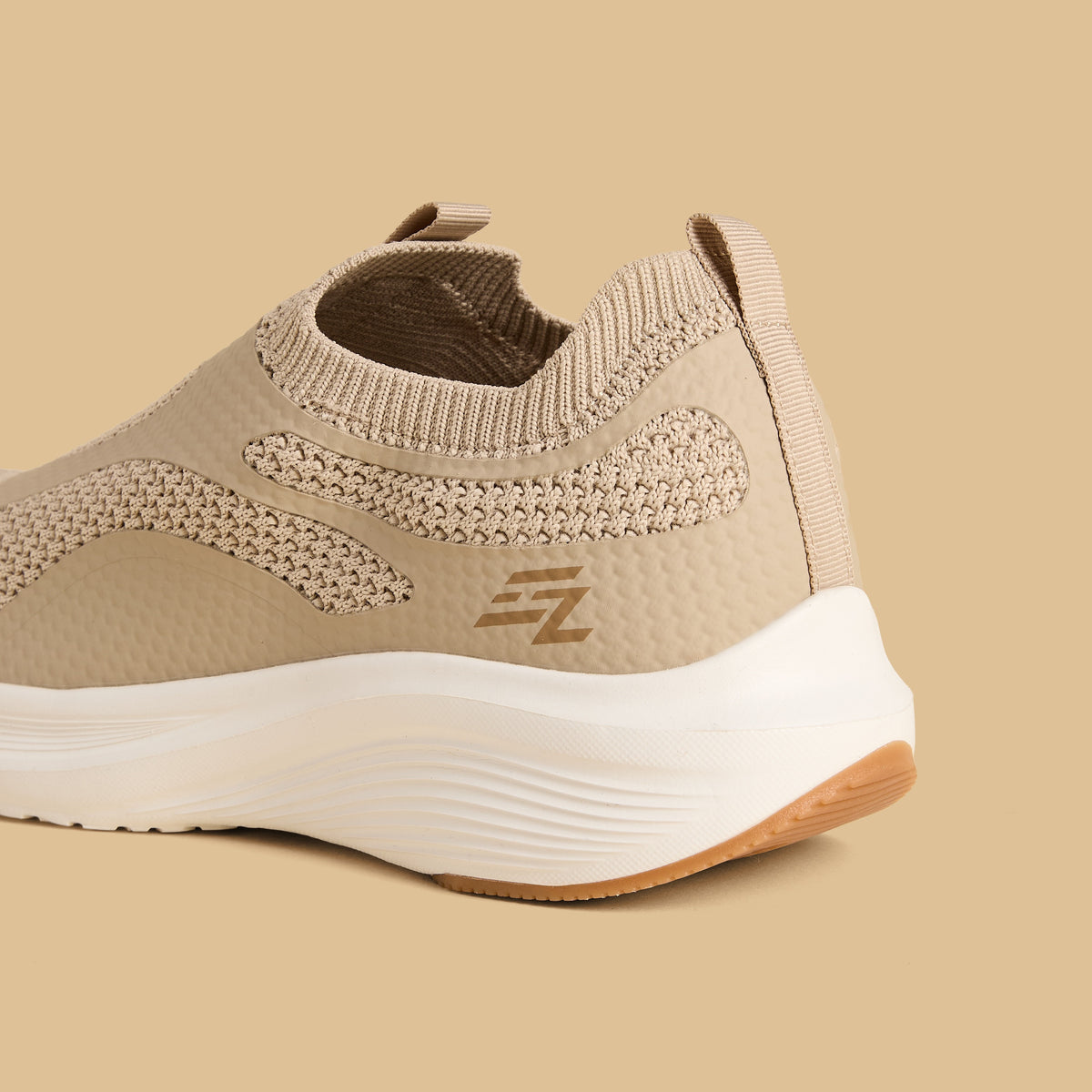 Max Textured Slip-On Shoes Beige for Men - image 5
