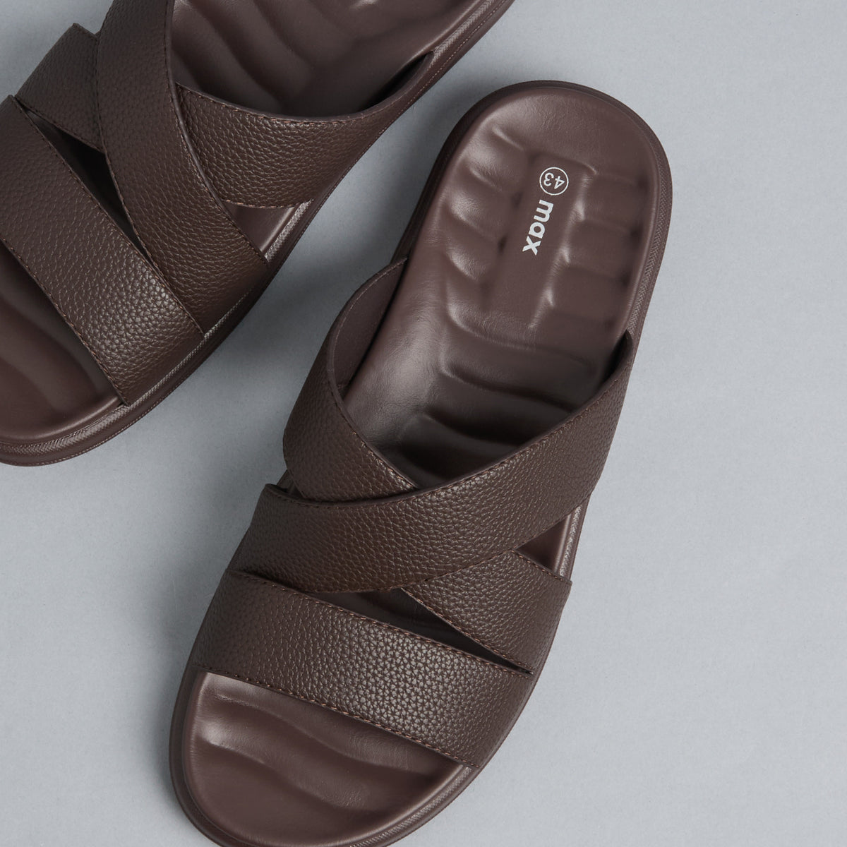 Max APMA Comfort Podiatry Sandals Brown for Men - image 4