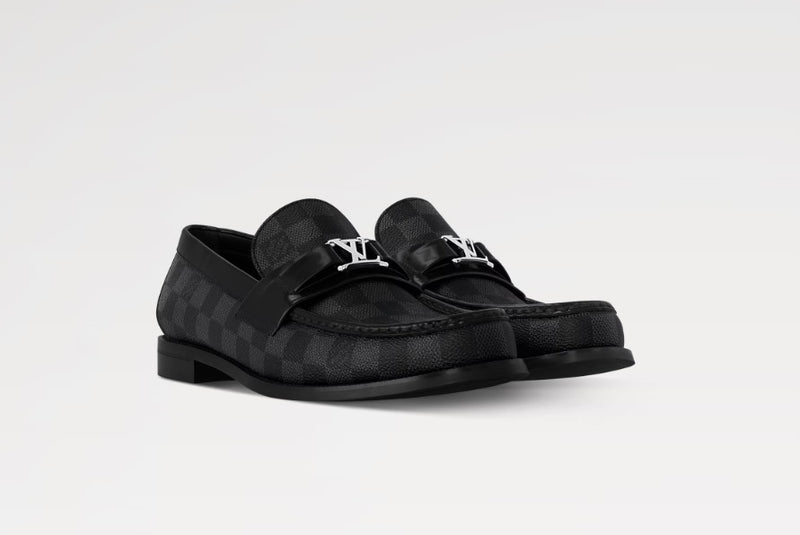 LV Major Loafer Graphite