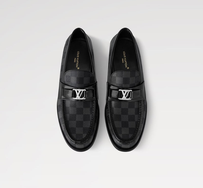 LV Major Loafer Graphite