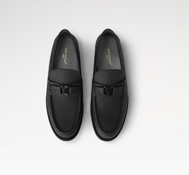 LV MAjor Loafer Grain Black
