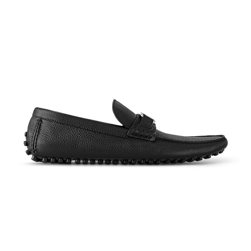 LV Hockenheim Moccasin Silver Buckle - Jango Mall