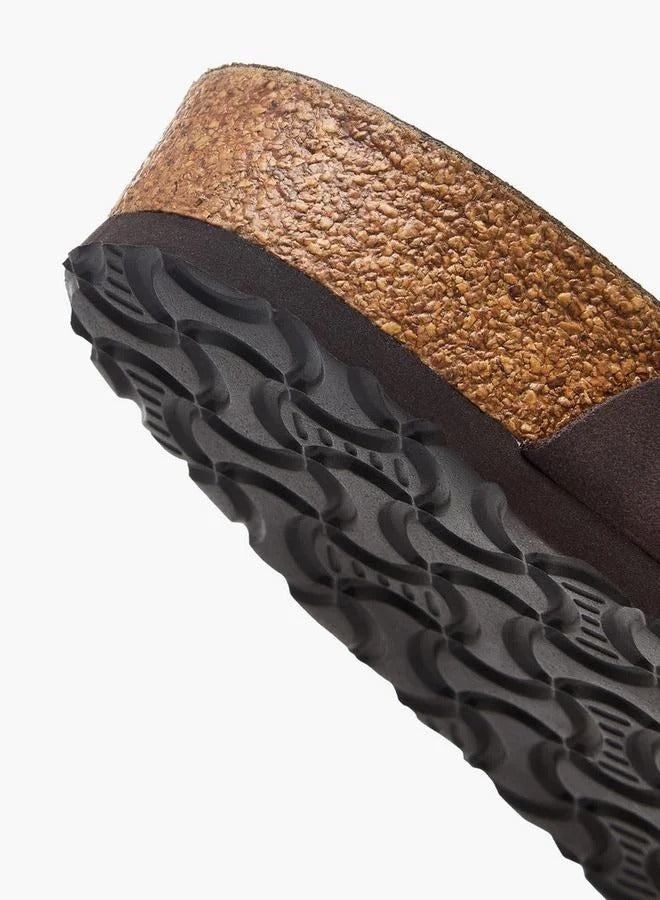 Buckle Details Sandal Men by Le Confort Brown